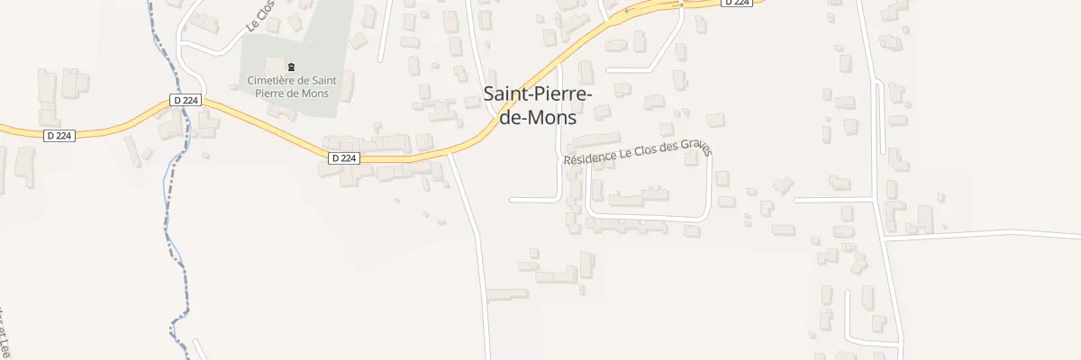 Plan du 4 Lot Le Clos des Cerisiers à Saint-Pierre-de-Mons
