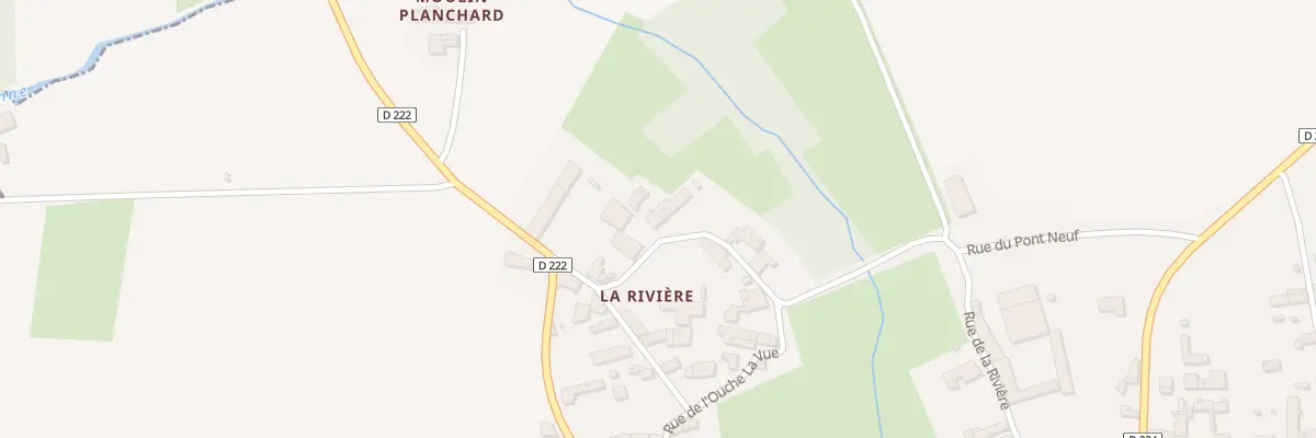 Plan du 104B Rue de la Rivière à Cressé