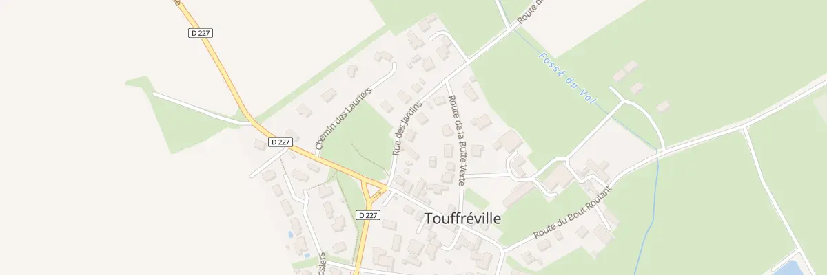Plan du 6 Rue des Jardins à Touffréville
