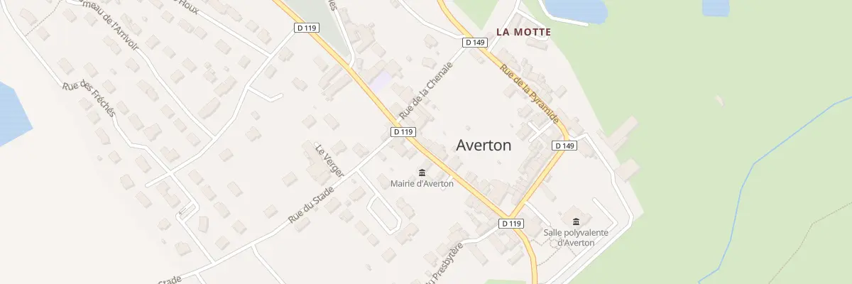 Plan du 11 Rue de Villaines à Averton