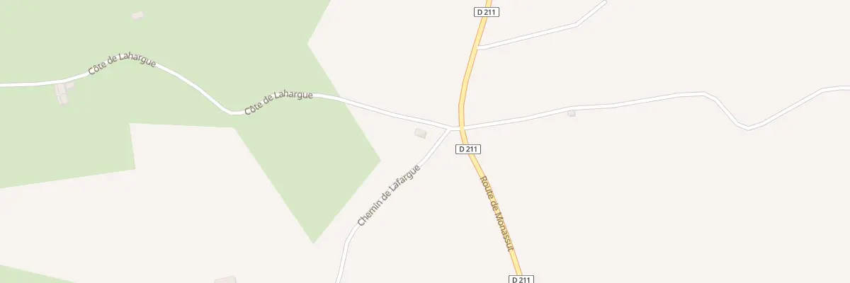 Plan du 1100 Cote de Lahargue à Taron-Sadirac-Viellenave