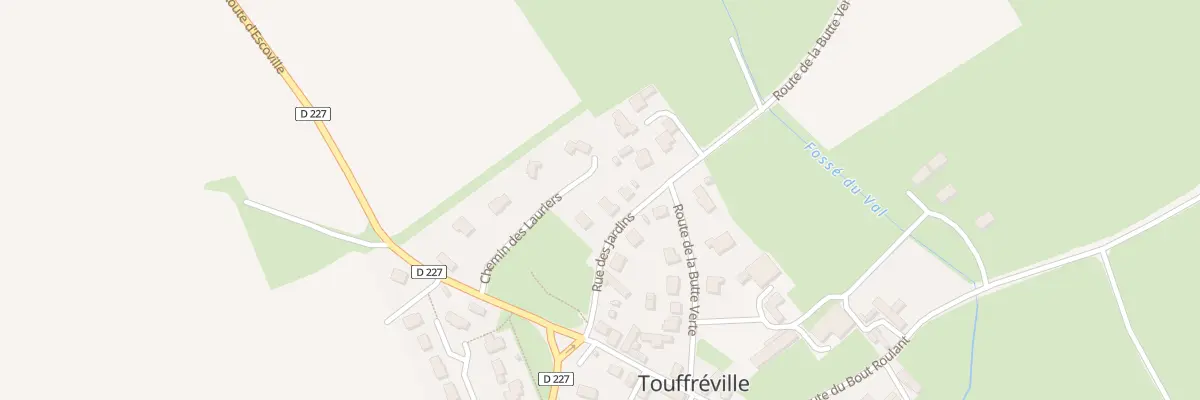 Plan du 3 Rue des Jardins à Touffréville