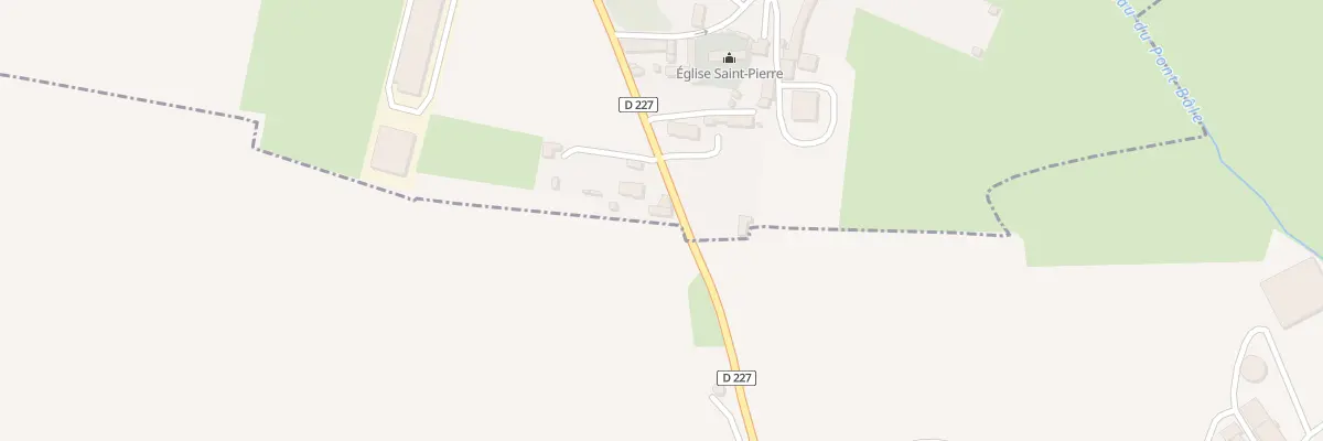 Plan du 1 Rue du 8 Th Para Bn à Touffréville