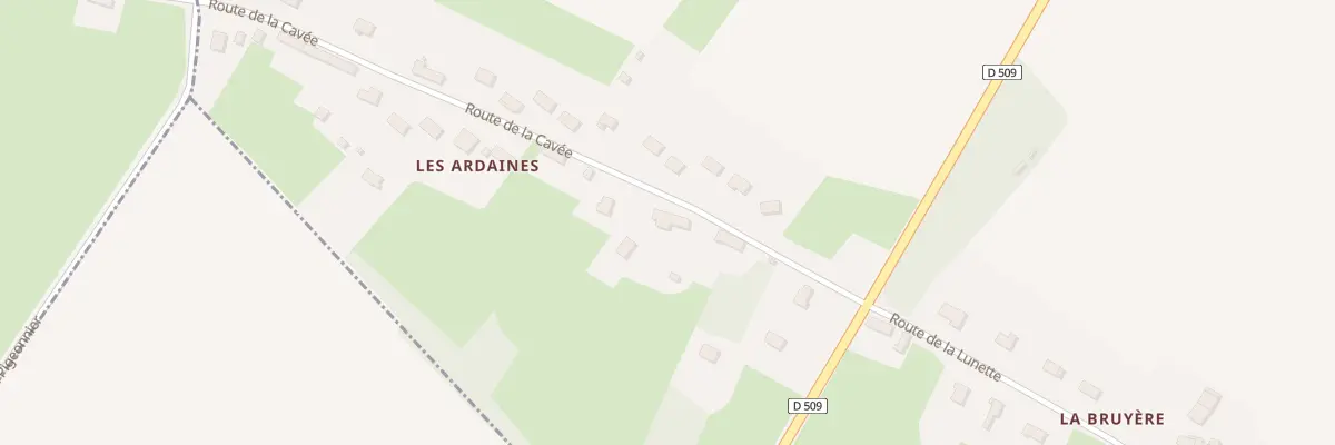 Plan du 9 Rte de la Cavée à Saint-Pierre-du-Bû