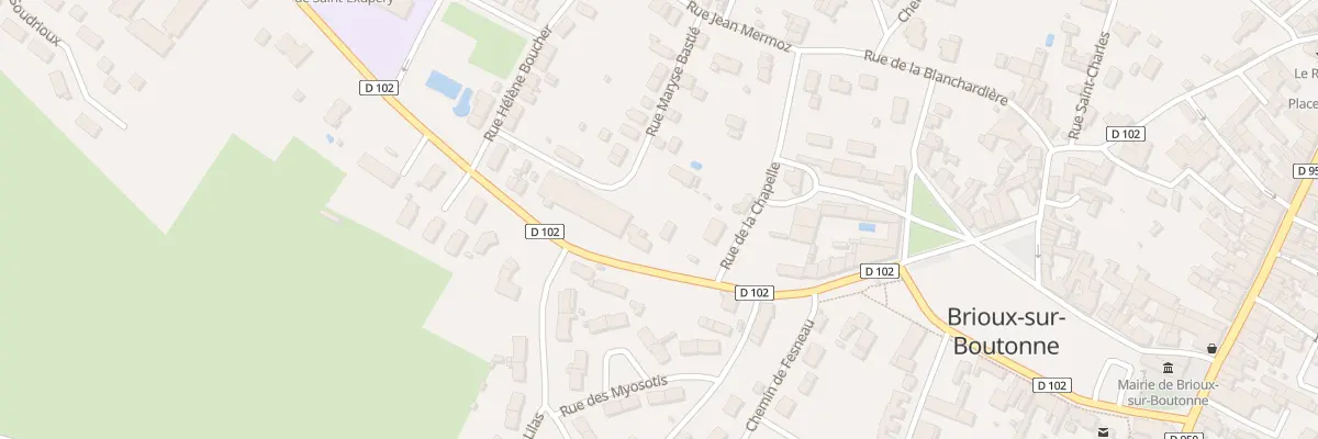 Plan du 15 Rue Louis Blériot à Brioux-sur-Boutonne