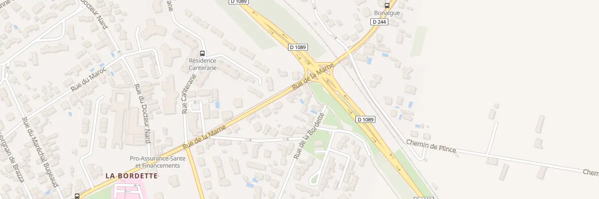 Plan du 148 Rue de la Marne à Libourne