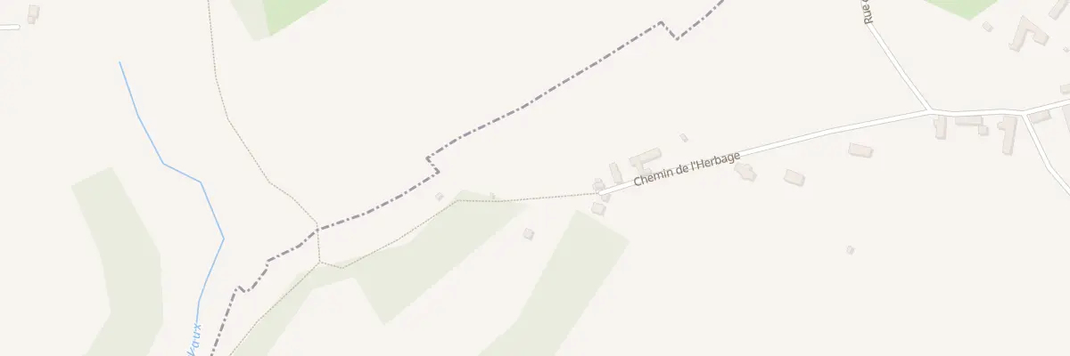 Plan du 294 Che de l’Herbage à Giel-Courteilles