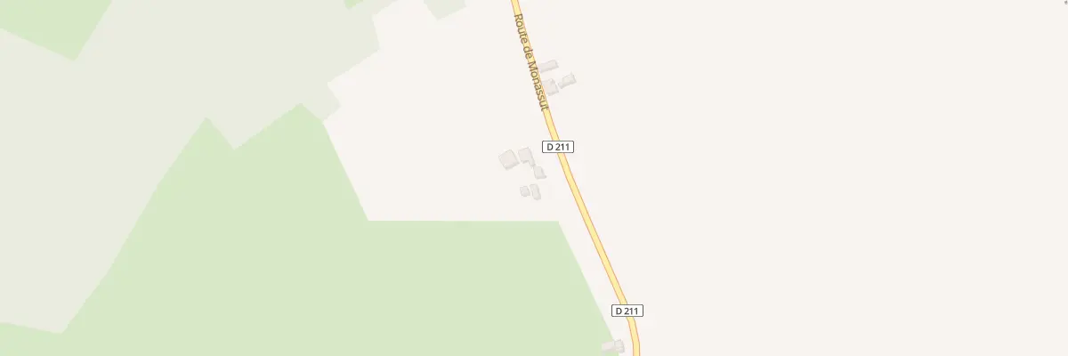 Plan du 2686 Rte de Monassut à Taron-Sadirac-Viellenave