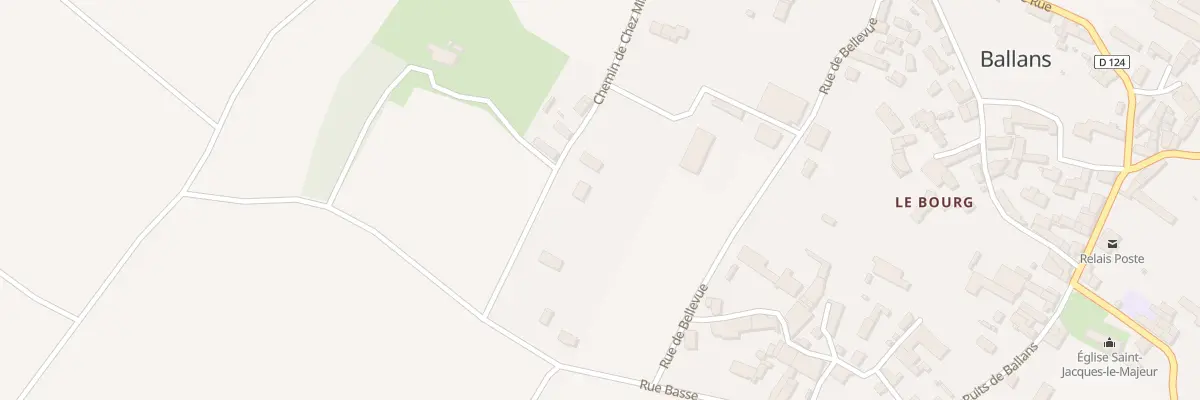 Plan du 8 Che de Chez Millet à Ballans