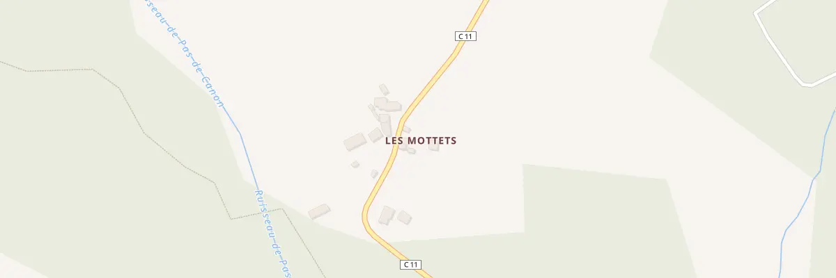 Plan du 5174A Les Mottets à Cercoux