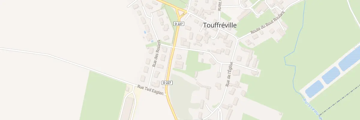 Plan du 10 Rue du 8 Th Para Bn à Touffréville
