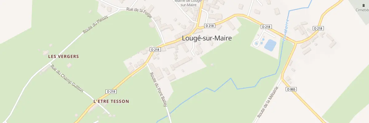 Plan du 9 Pl des Anciennes Écuries à Lougé-sur-Maire