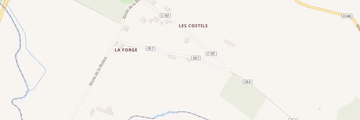 Plan du 5012B Forge à Cordey