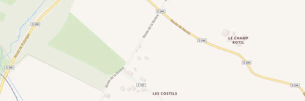 Plan du 5058 Champ Rotil à Cordey