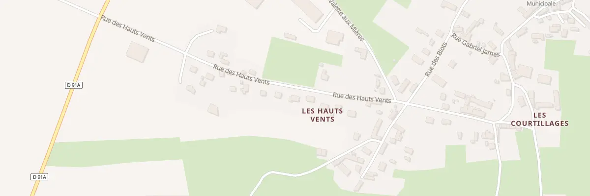 Plan du 11 Rue des Hauts Vents à Ouilly-le-Tesson