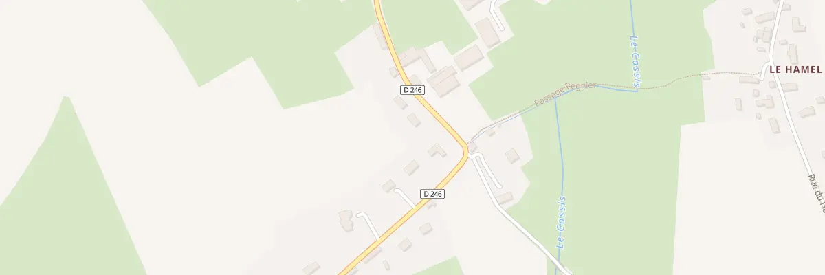 Plan du 5095 Le Cognet à Soulangy