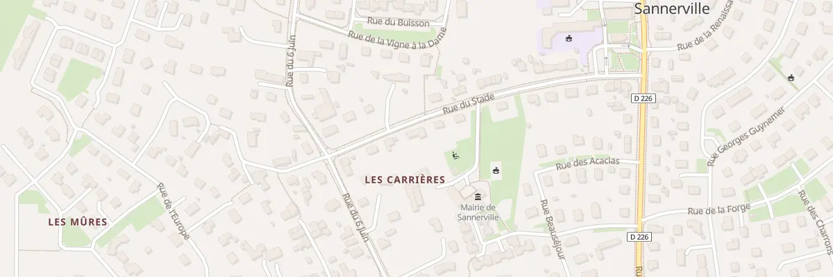 Plan du 23B Rue du Stade à Sannerville