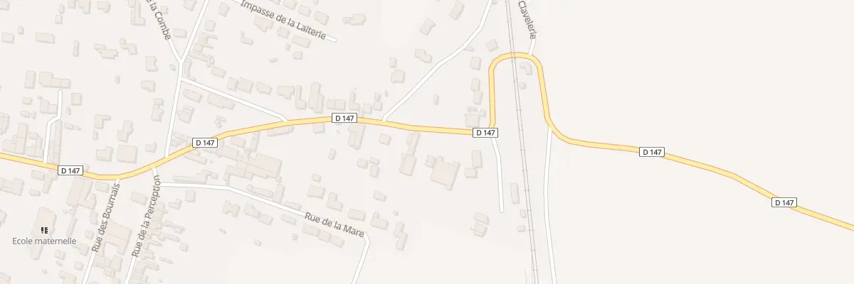 Plan du 48 Av de la Gare à Saint-Varent