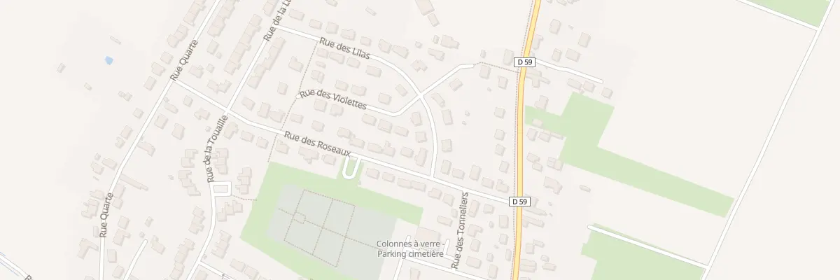 Plan du 3 Rue des Lilas à Gennes-Val-de-Loire