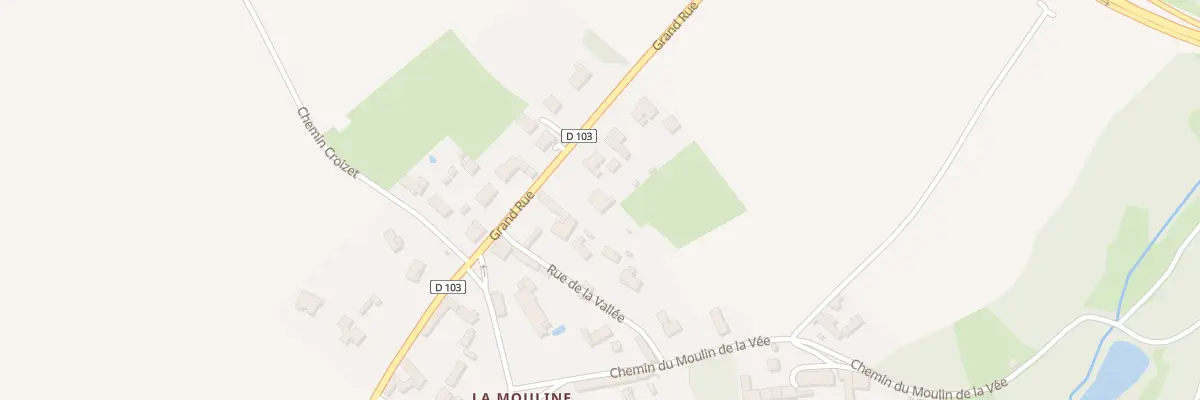 Plan du 29 Rue Grand Rue La Mouline à Celles-sur-Belle
