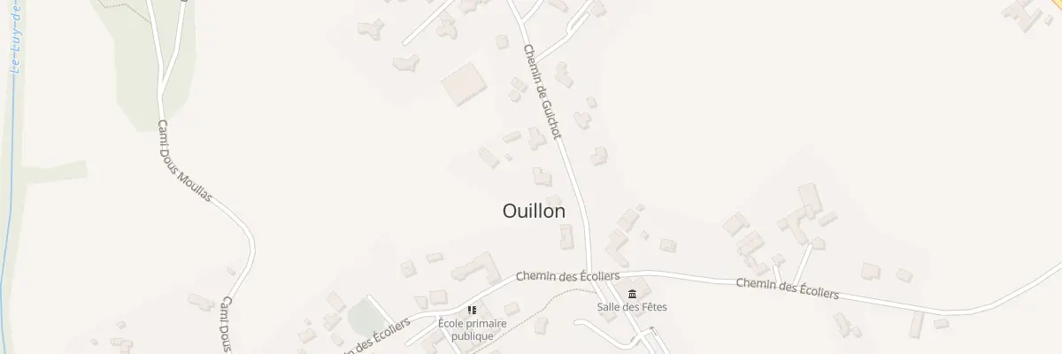 Plan du 5 Che de Guichot à Ouillon