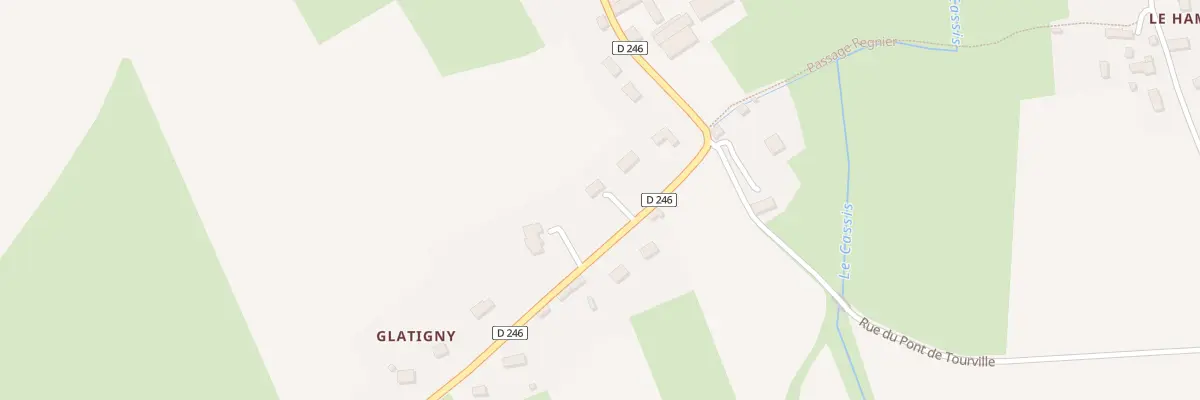 Plan du 54 Rte de Villers à Soulangy