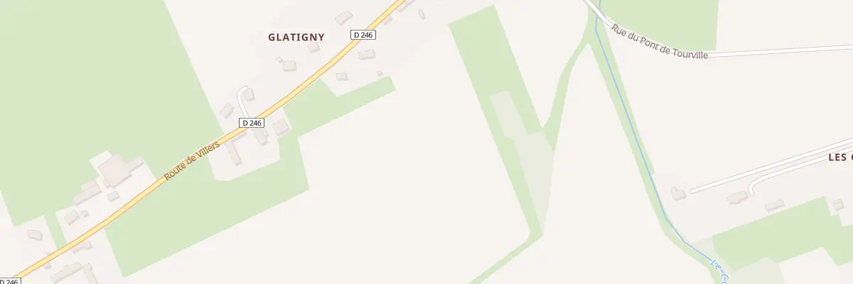 Plan du 41 Rte de Villers à Soulangy
