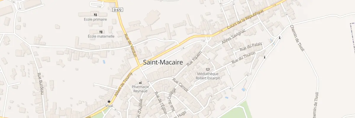 Plan du 20 All des Tilleuls à Saint-Macaire
