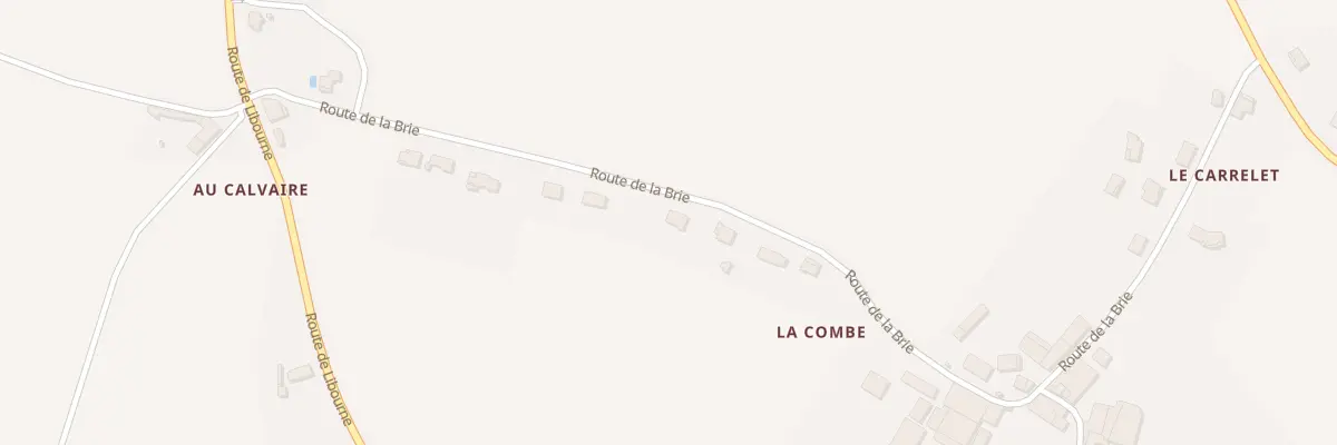 Plan du 5225D La Combe à Chevanceaux