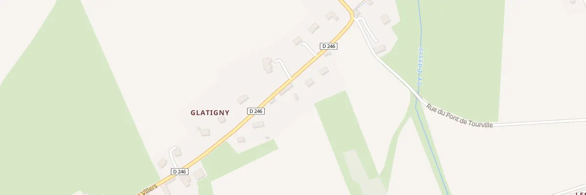 Plan du 39 Rte de Villers à Soulangy