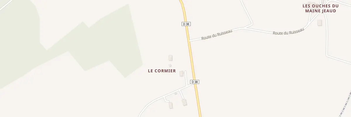 Plan du 5157 Le Cormier à Lachaise