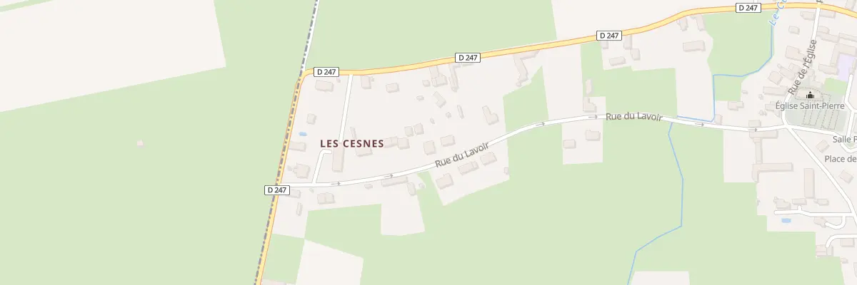 Plan du 6 Rue du Lavoir à Saint-Pierre-Canivet