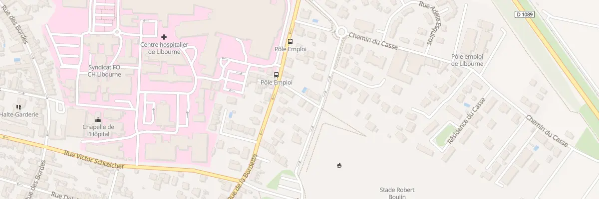 Plan du 72B Rue de la Bordette à Libourne