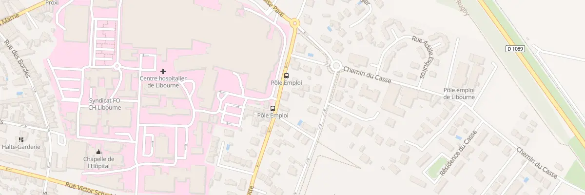 Plan du 78 Rue de la Bordette à Libourne