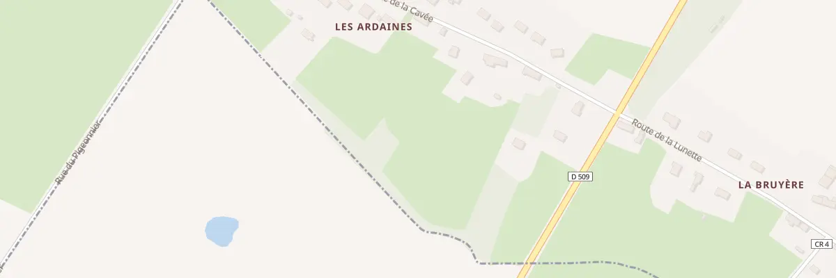 Plan du 11 Rte de la Cavée à Saint-Pierre-du-Bû