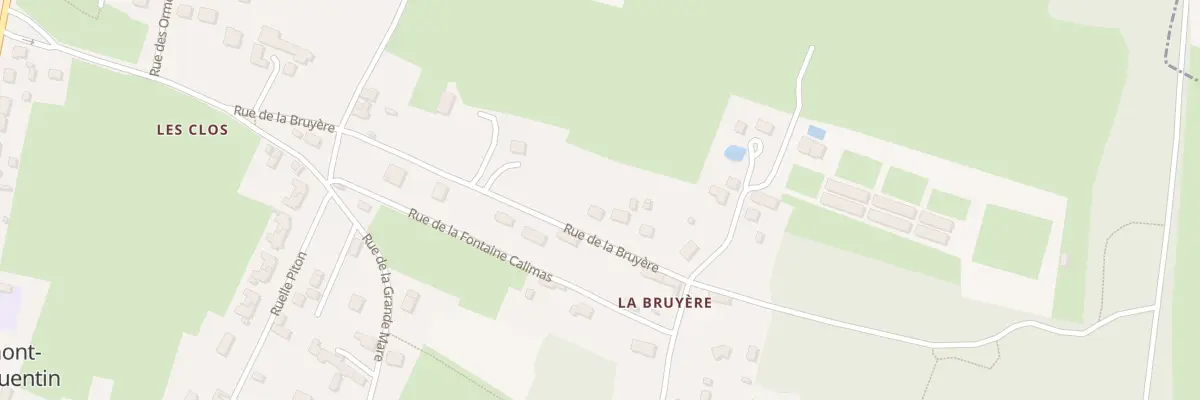 Plan du 9 Rue de la Bruyère à Soumont-Saint-Quentin