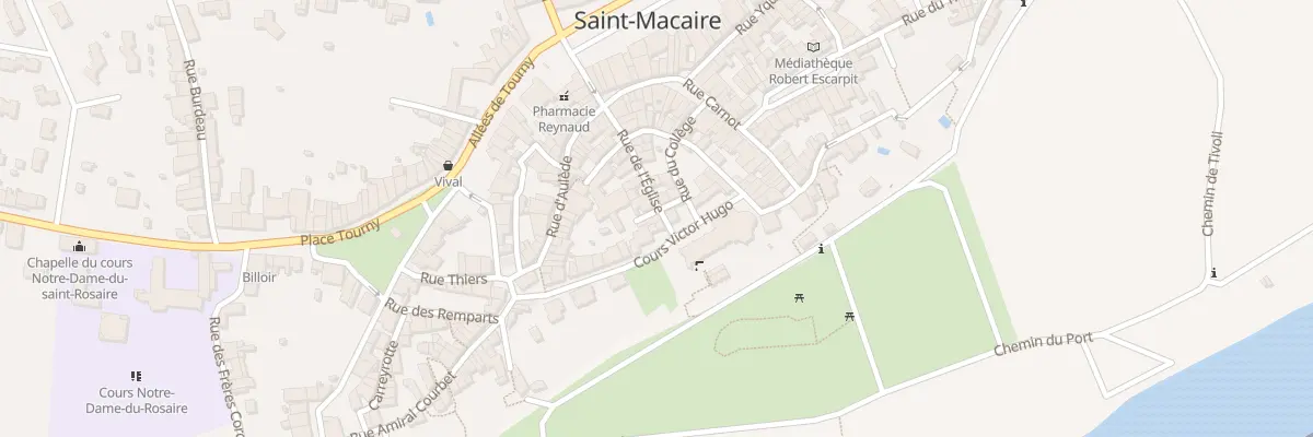 Plan du 24 Rue de l’Eglise à Saint-Macaire