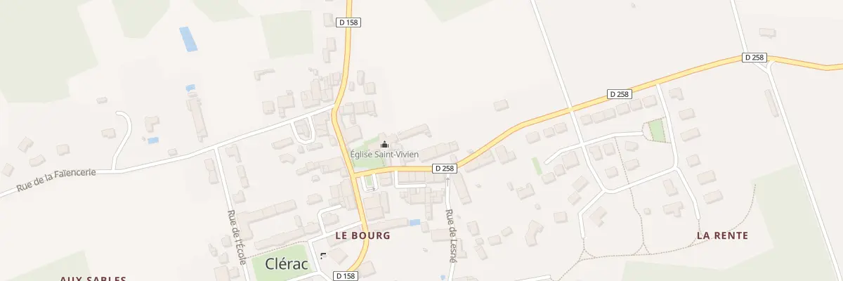 Plan du 5 Rte des Châteaux à Clérac