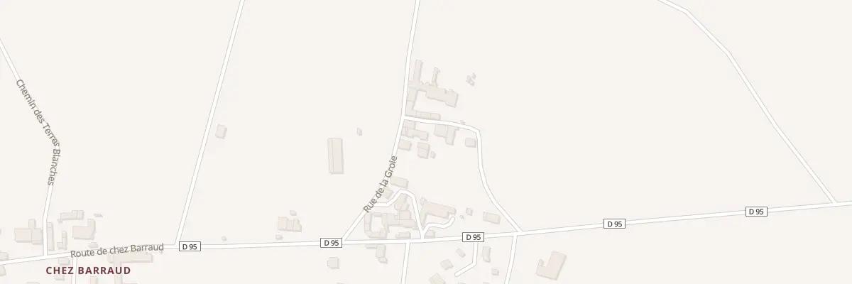 Plan du 8 Rue de la Groie à Segonzac