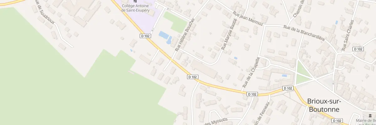 Plan du 19 Rue Louis Blériot à Brioux-sur-Boutonne