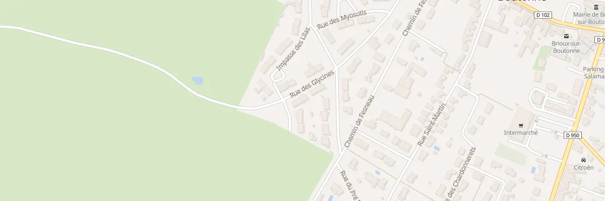 Plan du 19 Rue des Glycines à Brioux-sur-Boutonne