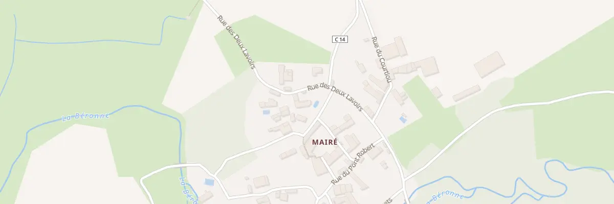 Plan du 4 Rue des Deux Lavoirs Maire à Périgné