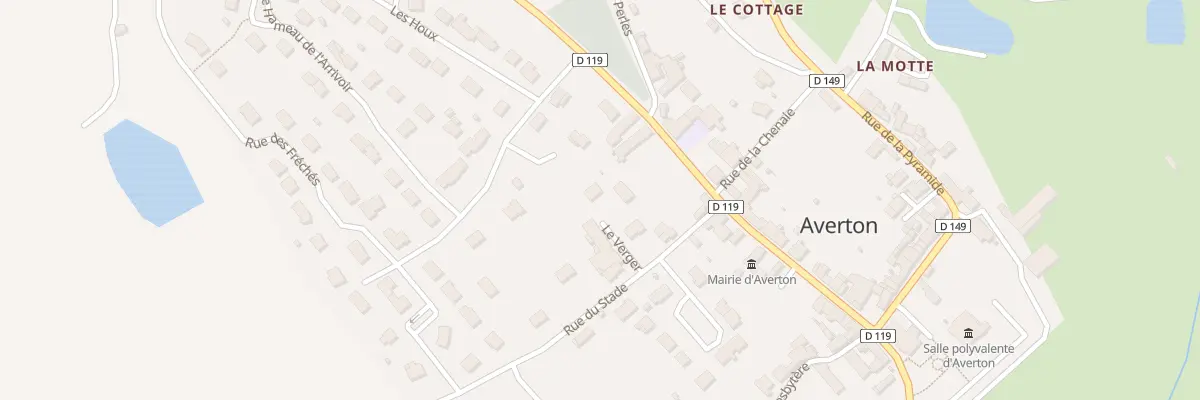 Plan du 2 Lot du Verger à Averton