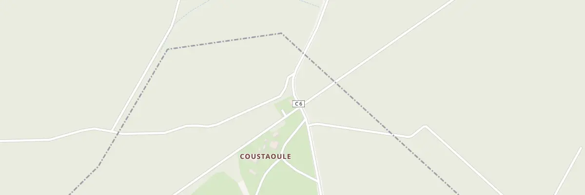 Plan du 110 Coustaoule à Saint-Gor