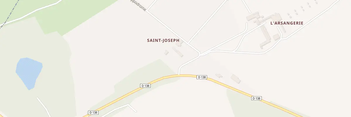 Plan du 19 Rte de l’Hippodrome aux Rairies