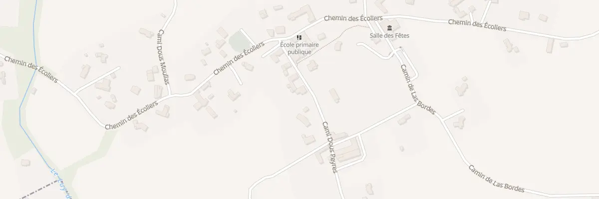 Plan du 10 Cami Dous Peyres à Ouillon