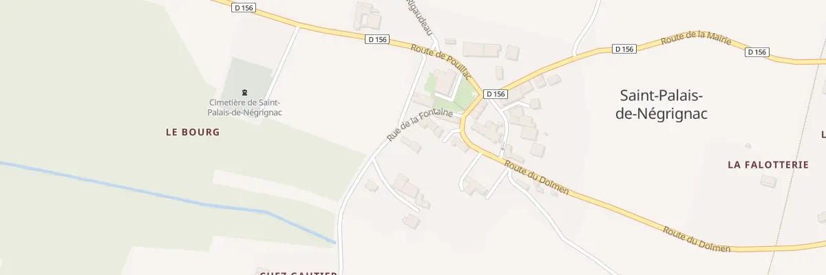 Plan du 5126 Le Bourg à Saint-Palais-de-Négrignac