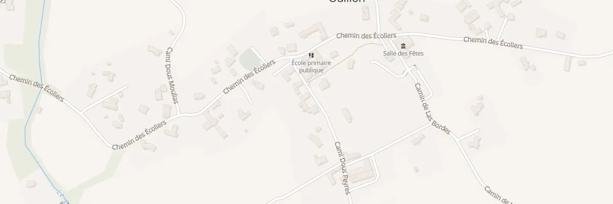 Plan du 8 Cami Dous Peyres à Ouillon