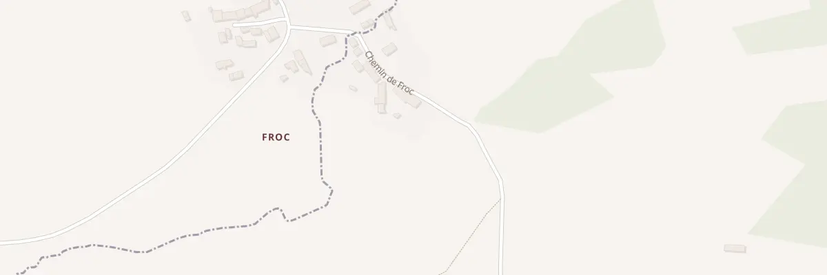 Plan du 80 Che de Froc à Villepail