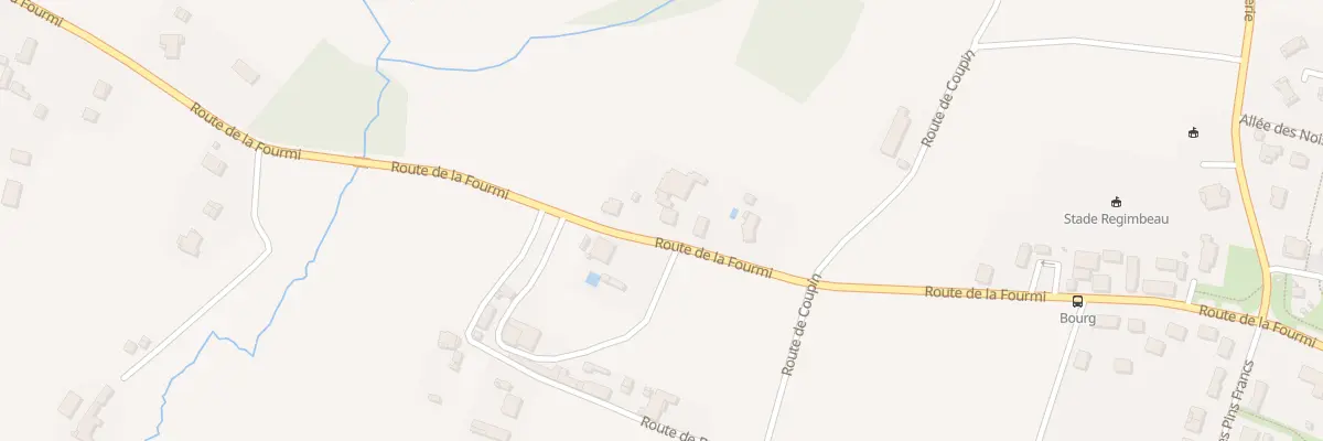 Plan du 580 Rte de la Fourmi à Cudos
